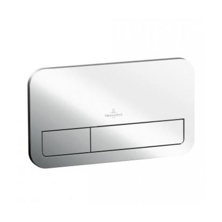 VILLEROY & BOCH Plaque de déclenchement ViConnect E200 chromé brilla