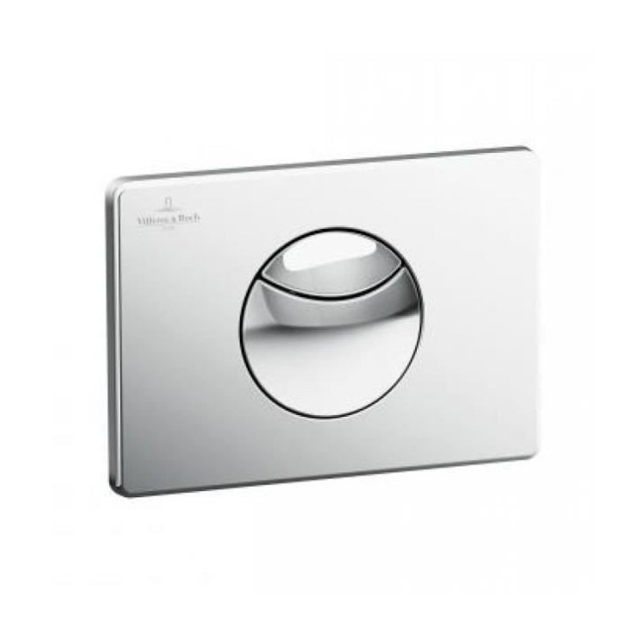 VILLEROY & BOCH Plaque de déclenchement ViConnect E100 chromé brilla