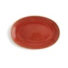 Plat à Gratin Ariane Terra Oblongue Céramique Rouge (Ø 32 cm) (6 Unités)