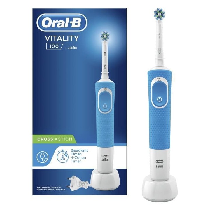 Oral-B Vitality 100 Brosse a Dents Électrique Bleue