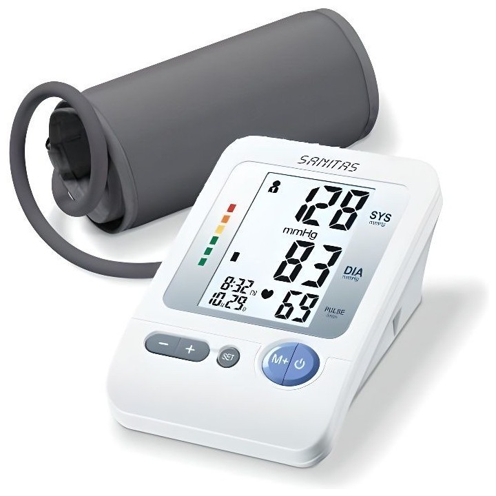 Sanitas SBM 21 Tensiometre au Bras - Suivi Quotidien de votre Tension