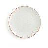 Assiette plate Ariane Terra Céramique Beige (24 cm) (6 Unités)