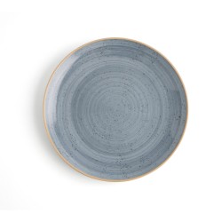 Assiette plate Ariane Terra Céramique Bleu (24 cm) (6 Unités)