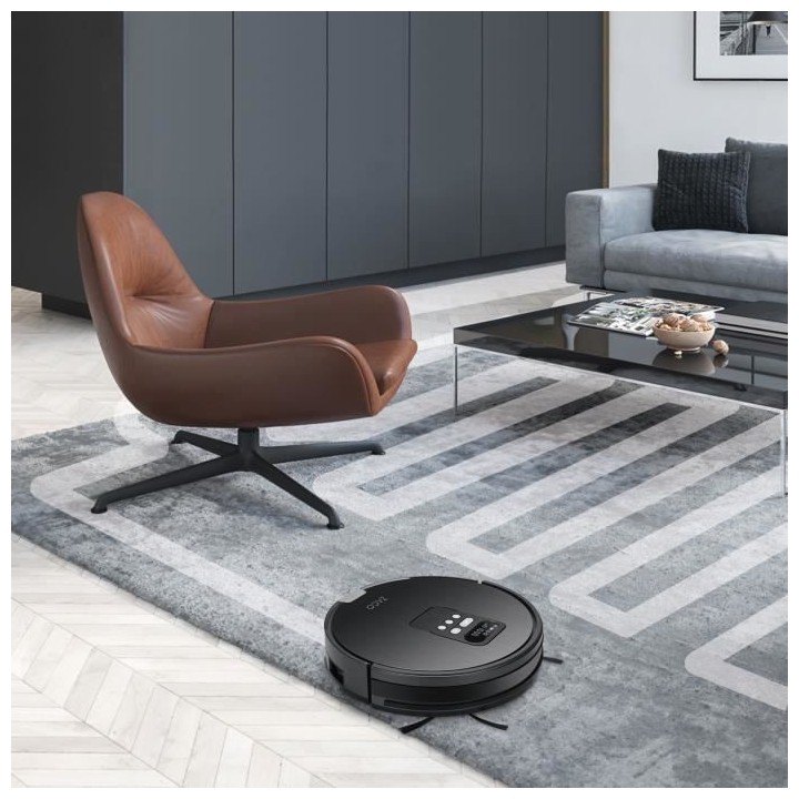 ZACO V85 Robot Aspirateur Laveur - Autonomie 130min - Réservoir 750ml