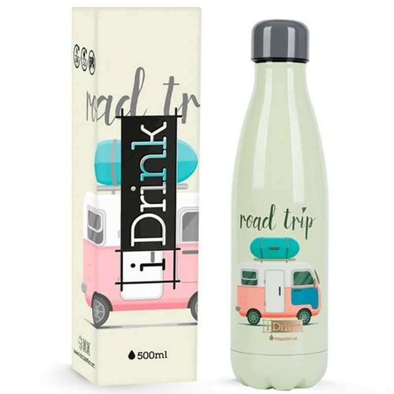 Bouteille Thermique iTotal Road Trip Acier inoxydable (500 ml)