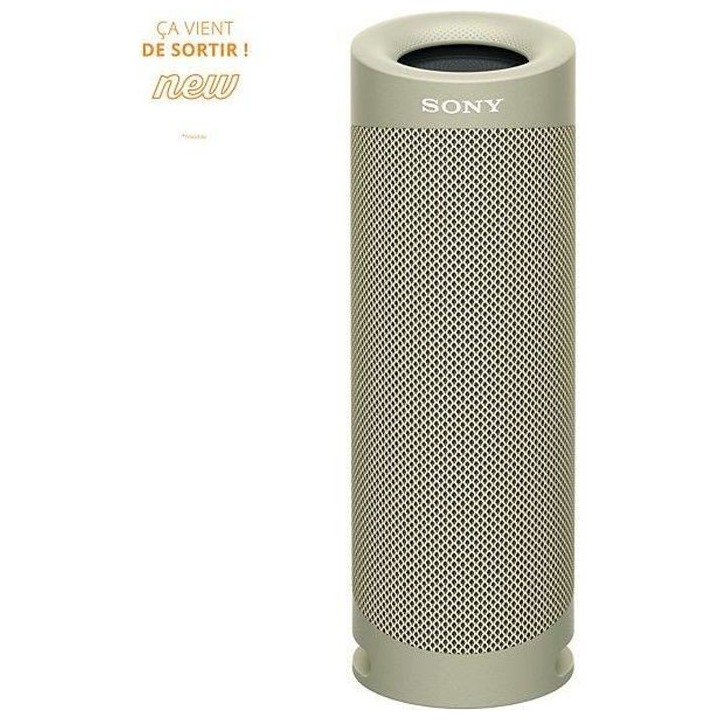 SONY SRS-XB23 Enceinte Bluetooth - Autonomie 12h - Splash proof - Taup
