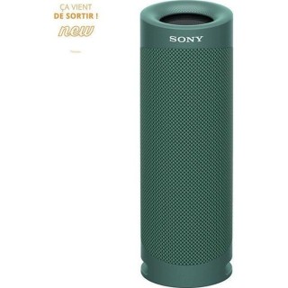 SONY SRSXB23G Enceinte Bluetooth - Autonomie 12h - Splash proof - Vert