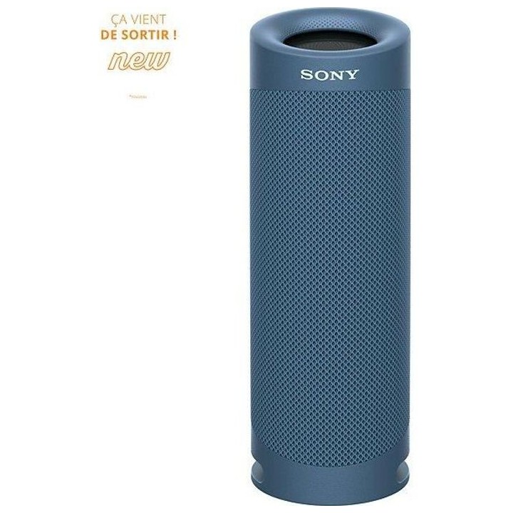 SONY SRS-XB23 Enceinte Bluetooth - Autonomie 12h - Splash proof - Bleu