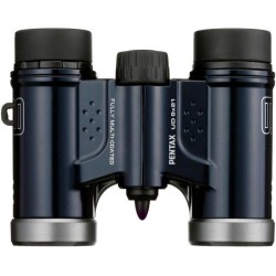 PENTAX 61812 - Jumelles UD 9x21 - Compactes et légeres - Mise au point minimale 3m - Lentilles a revetement multiple - Bleue