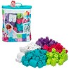 Blocs de construction Colorbaby Play & Build Multicouleur 60 Pièces