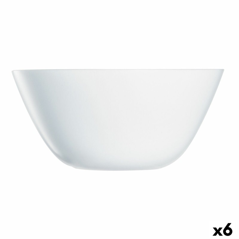 Saladier Arcopal Zelie Blanc verre (24 cm) (6 Unités)