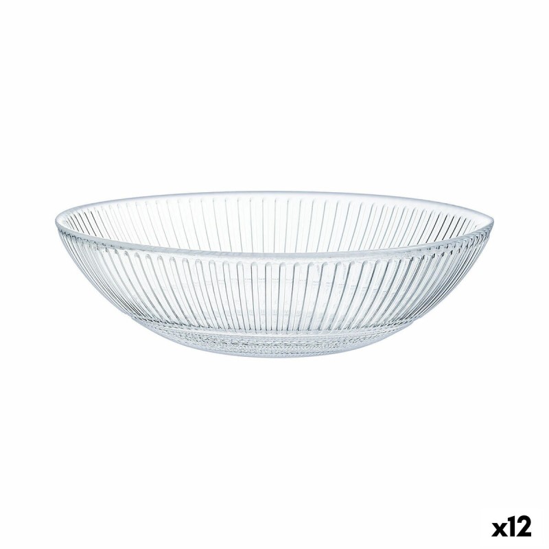 Assiette creuse Luminarc Louison Transparent verre (20 cm) (12 Unités)