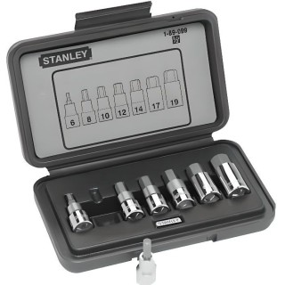 Coffret a douilles 6 pans TORX 1/2 STANLEY - 1-89-098 - Jeu de 9 piece
