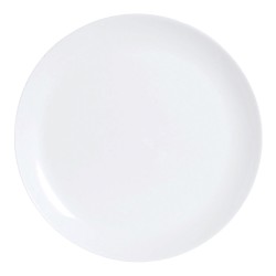 Assiette plate Luminarc Diwali Blanc verre (25 cm) (24 Unités)