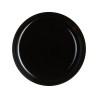 Assiette plate Luminarc Friends Time Noir verre (25 cm) (12 Unités)