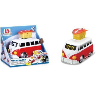BB JUNIOR - VOLKSWAGEN PUSH & GO - Van Samba et Surf - Assortiment rou