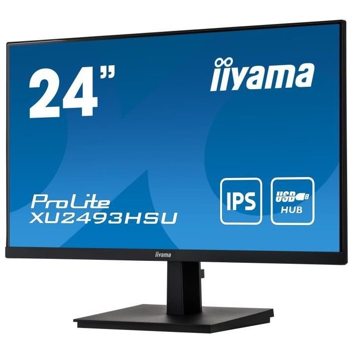 Ecran PC - IIYAMA - PROLITE XU2493HSU-B1 - 24 FHD - Dalle IPS - 4 MS -