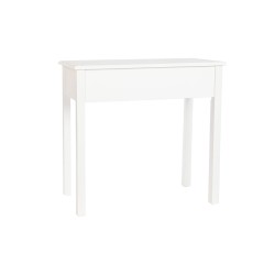 Console DKD Home Decor Blanc Marron Bleu ciel Blue marine Corde Bois MDF 80 x 40 x 75 cm (1 Unités)