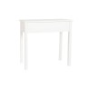 Console DKD Home Decor Blanc Marron Bleu ciel Blue marine Corde Bois MDF 80 x 40 x 75 cm (1 Unités)