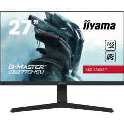 Ecran PC Gamer - IIYAMA G-Master Red Eagle GB2770HSU-B1 - 27 FHD - Dalle IPS - 0,8 ms - 165 Hz - HDMI / DisplayPort - FreeSync