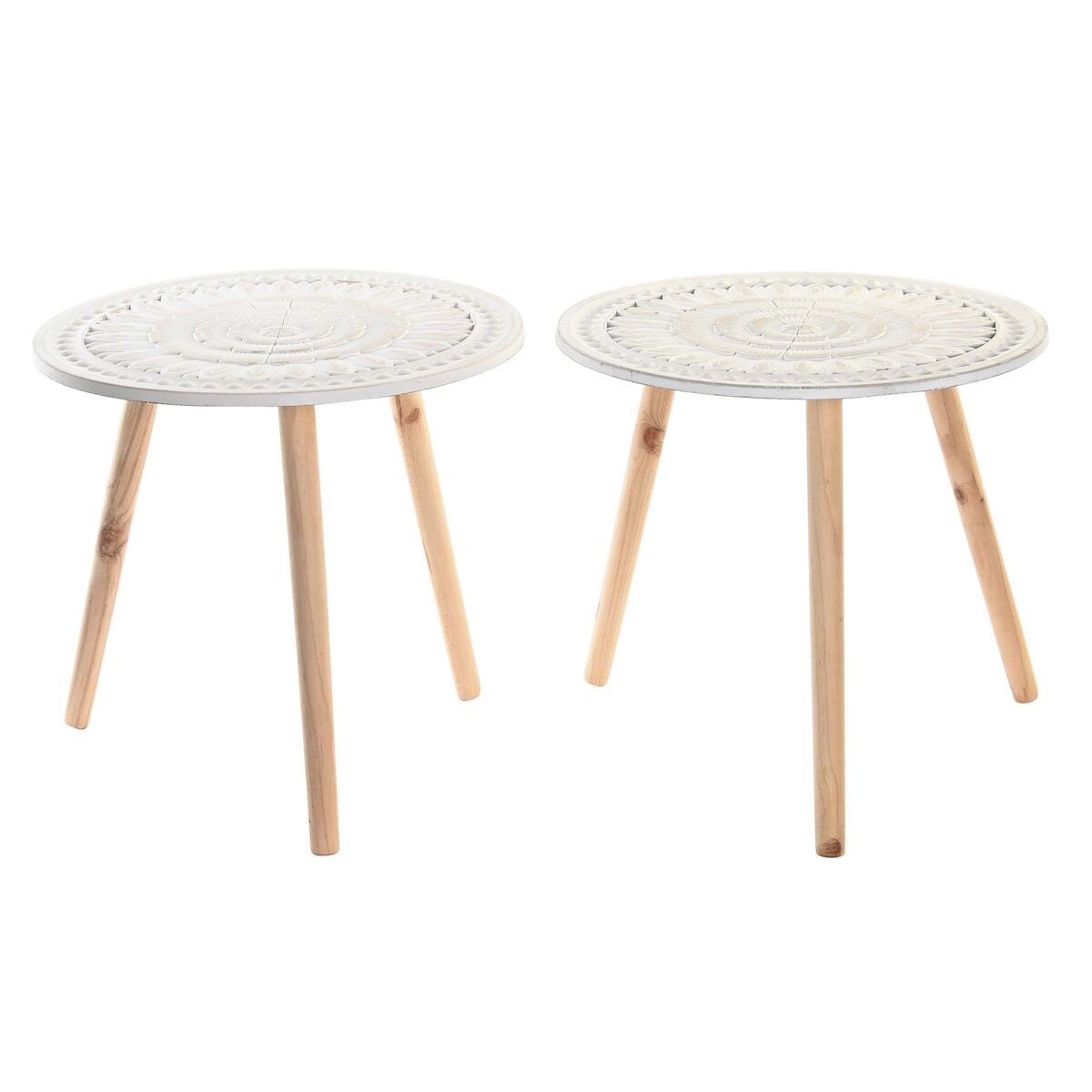 /233464/table-d-appoint-dkd-home-decor-47-x-47-x-45-cm-beige-marron-blanc-pin-bois-mdf-2-unites.jpg