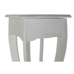 Jeu de 2 tables DKD Home Decor Blanc Bois MDF (30 x 30 x 76,5 cm)