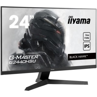 Ecran PC Gamer - IIYAMA G2440HSU-B1 - Master Black Hawk - 23,8 FHD - D
