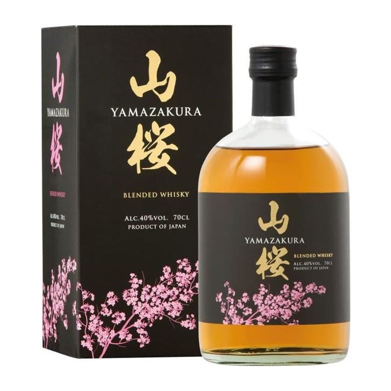 Whisky Yamazakura - Blended whisky - Japon - 40%vol - 70cl sous étui