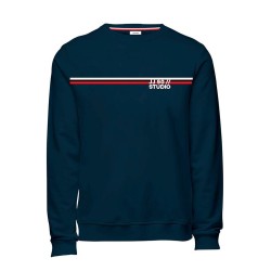 Sweat-shirt Enfant Jack & Jones JJATLAS CREW NECK JNR 12232669 Blue marine