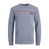 Sweat-shirt Enfant Jack & Jones JJATLAS CREW NECK JNR 12232669 Bleu