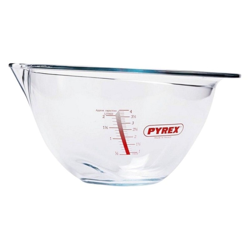 Bol mesureur Pyrex Prep&Store Px Transparent Verre Borosilicaté (23 x 15 x 6,5 cm - 1,1 l)