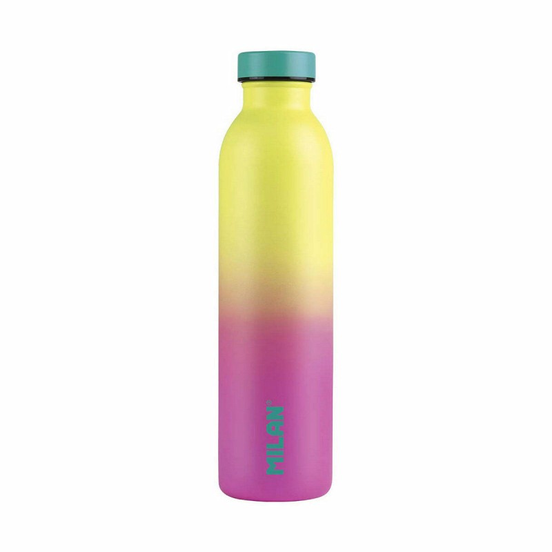 Thermos Milan Rose Acier inoxydable Jaune (591 ml)