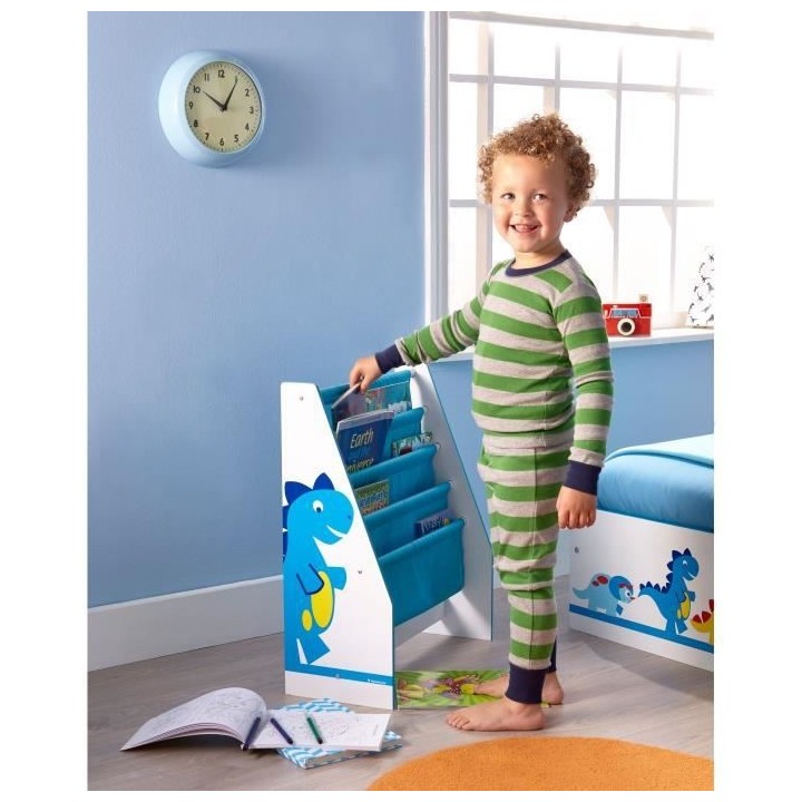 Bibliotheque Enfant Dinosaure Garçon HelloHome - Worlds Appart