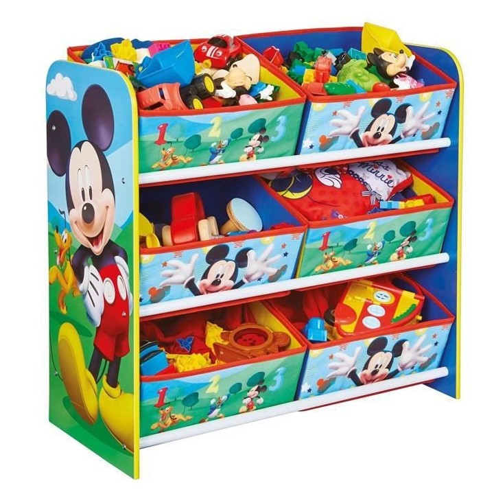 Mickey Mouse et ses amis - Meuble de rangement pour chambre d'enfant a