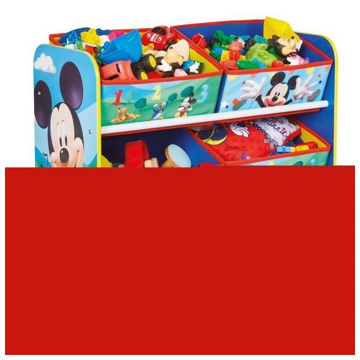 Mickey Mouse et ses amis - Meuble de rangement pour chambre d'enfant a