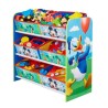 Mickey Mouse et ses amis - Meuble de rangement pour chambre d'enfant avec 6 bacs