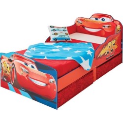 Disney Cars - Lit pour enfants avec espace de rangement sous le lit