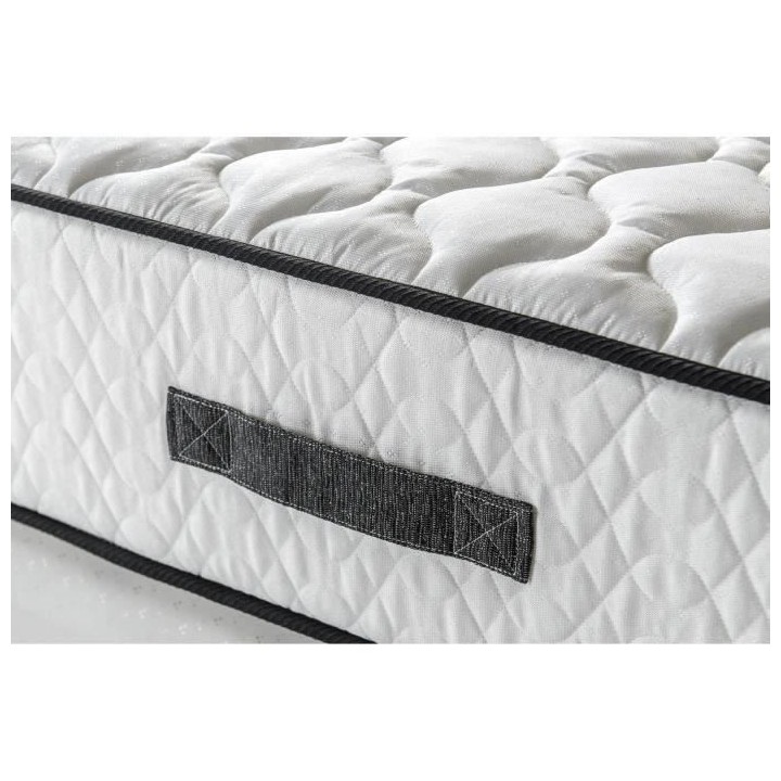 DEKO DREAM Détente Ensemble matelas + sommier 140 x 190 cm - Ressorts