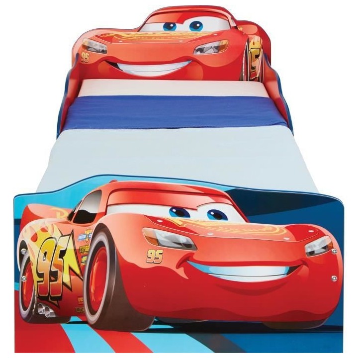 Disney Cars - Lit pour enfants avec espace de rangement sous le lit