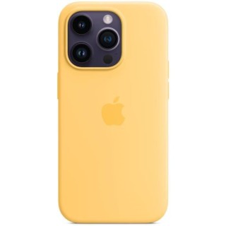 Coque APPLE iPhone 14 Pro silicone Sunglow