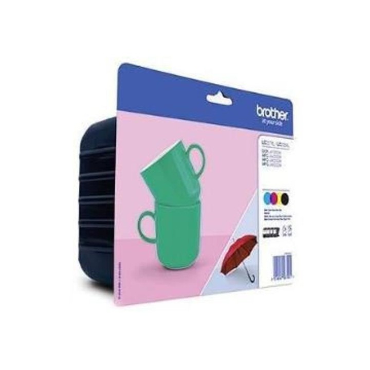 BROTHER Cartouche LC-227XL - Noir, Magenta, Cyan, Jaune - XL