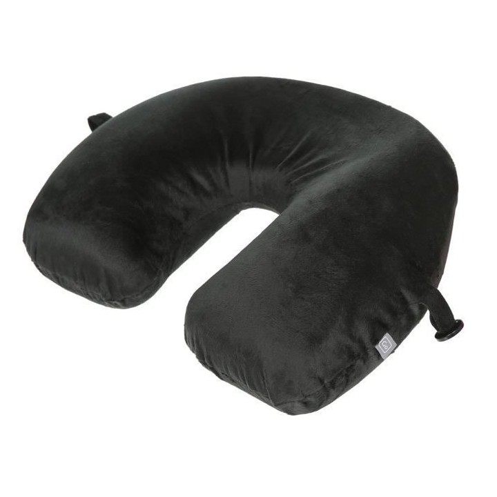 GO TRAVEL Oreiller voyage, coloris aléatoire bleu,gris ou noir