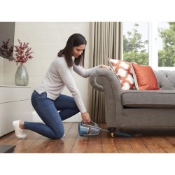 BLACK+DECKER - BHHV320B-QW - Dustbuster Lithium 12V - Aspirateur a main - 2 vitesses - Autonomie 25min - Bleu