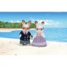 SYLVANIAN FAMILIES - 5190 - Les grands parents lapin chocolat - Les familles