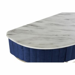 Console DKD Home Decor Bleu Blanc Doré Métal 100 x 40 x 76 cm