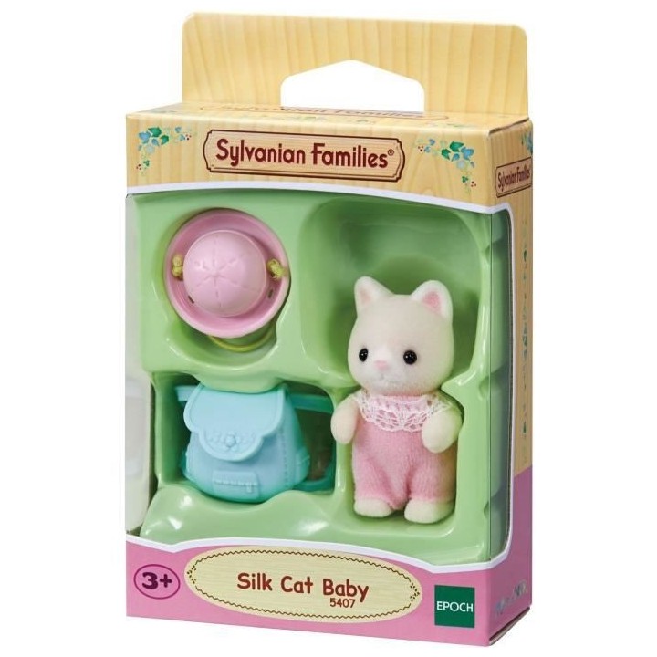 SYLVANIAN FAMILIES - Le bébé chat soie