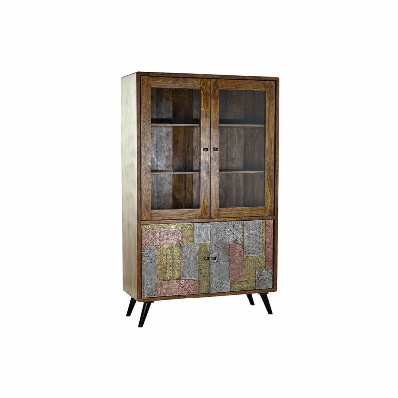 Présentoir DKD Home Decor Verre Acacia 118 x 45 x 194 cm