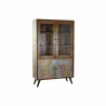 Présentoir DKD Home Decor Verre Acacia 118 x 45 x 194 cm