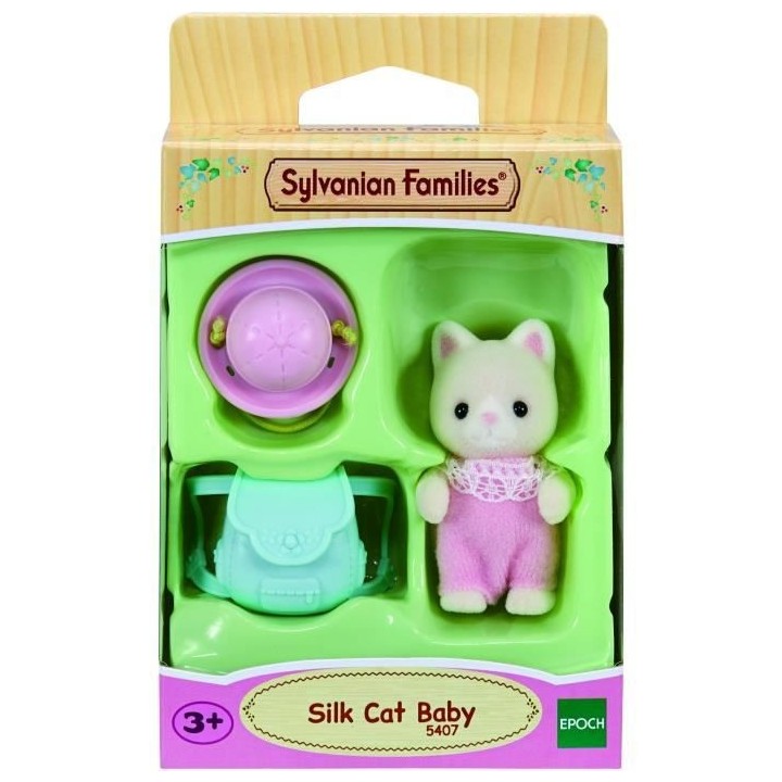 SYLVANIAN FAMILIES - Le bébé chat soie