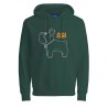 Sweat à capuche homme  JORPAL SWEAT HOOD FST  Jack & Jones 2310015  Vert